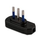 MASTER - SPINA PIATTA S 11 2P+T 10A NERO