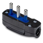 MASTER - SPINA PIATTA SPA17 2P+T 16A NERA