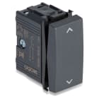 MASTER - DOPPIO PULSANTE 1PNO+1PNO 10A GRIGIO