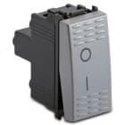 MASTER - INTERRUTTORE 2P 16AX STEEL