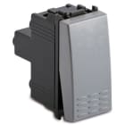 MASTER - PULSANTE 1P NO 16A STEEL