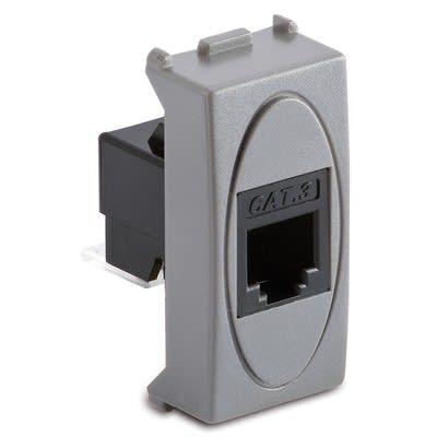 MASTER - PRESA RJ11 1 PLUG 6-4 STEEL