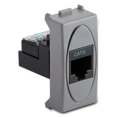 MASTER - PRESA RJ45 CAT.6 UTP STEEL