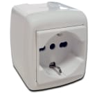 MASTER - CONF. SCATOLA+PRESA P40 2P+T 16A