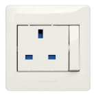 MASTER - PRESA ING 2P+T 13A CON INTERR. E LED