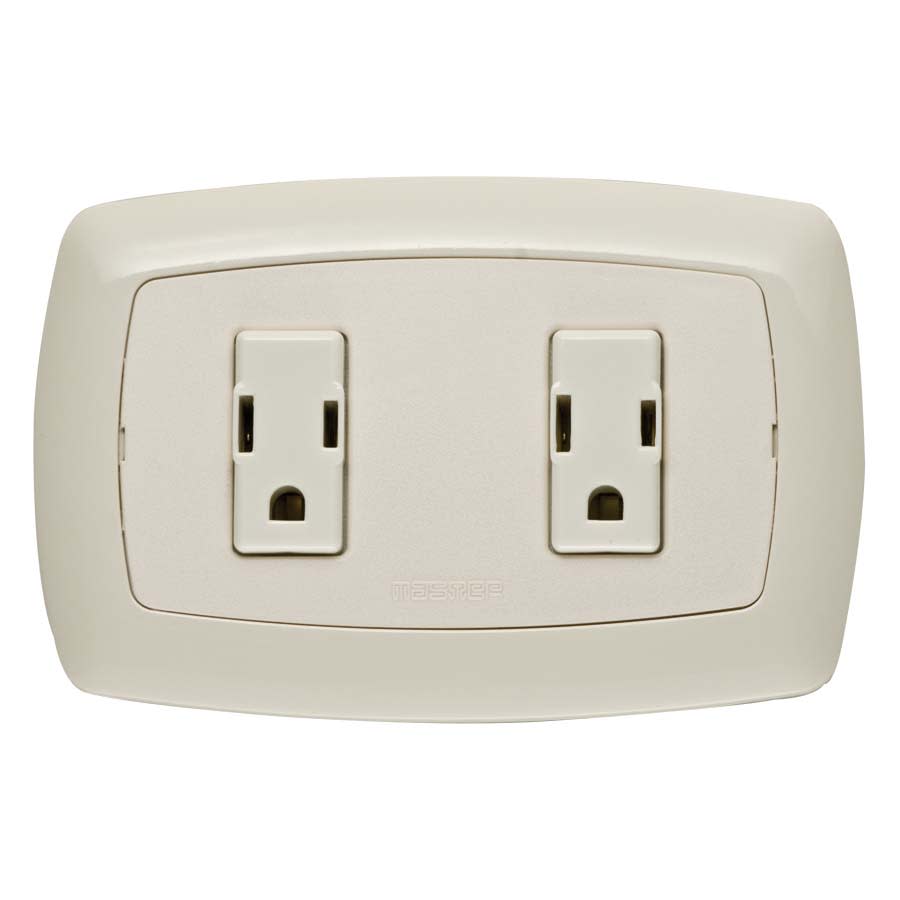 MASTER - OR.2 PRESA AMERICANA 2P+T 15A 250V