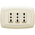 MASTER - OR.3 PRESA BIVAL.2P+T 16A 250V