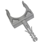 MASTER - CLIPS FISSATUBO 25MM TASSELLO DIA.6MM