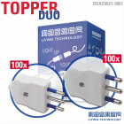 MASTER - DISP.SPINAS11 2P+T 10A+SPINAS17 2P+T 16A