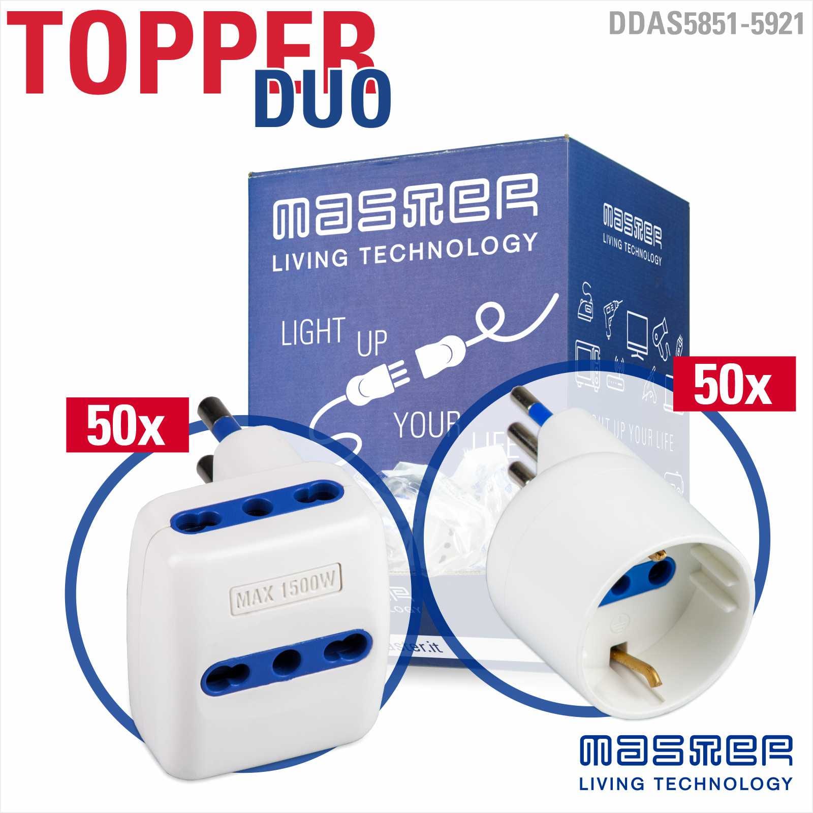 MASTER - DISP.ADAT.S11 10A+ADAT. TRIPLO 16A DISAS