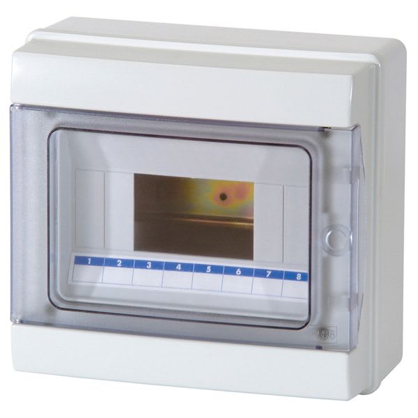 MASTER - C.PARETE 8MOD.P.TRASPAR. IP65