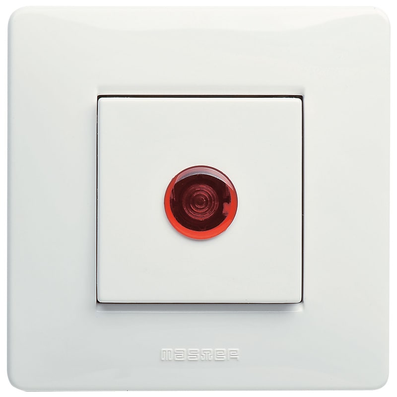 MASTER - MIXMO LAMPADA SPIA 230V ROSSA