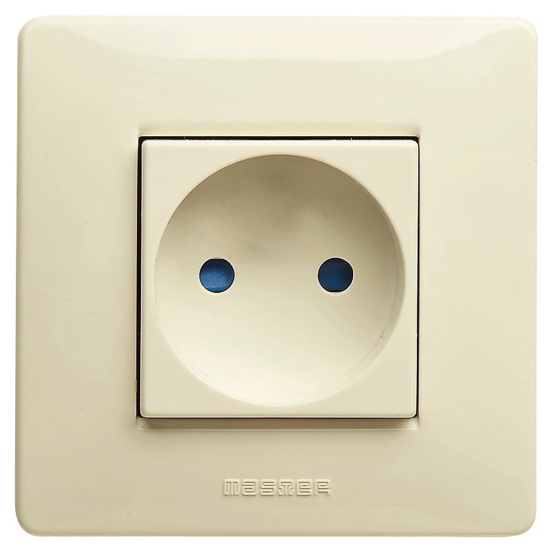 MASTER - MIXMO PRESA RIBASSATA UNEL 2P 16A BEIGE