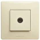 MASTER - MIXMO PRESA TV 9,5MM PASSANTE, BEIGE