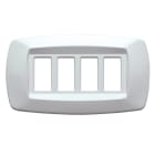 MASTER - PLACCA MODI' 4 POSTI BIANCO