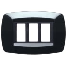 MASTER - PLACCA MODI' 3 POSTI NERO