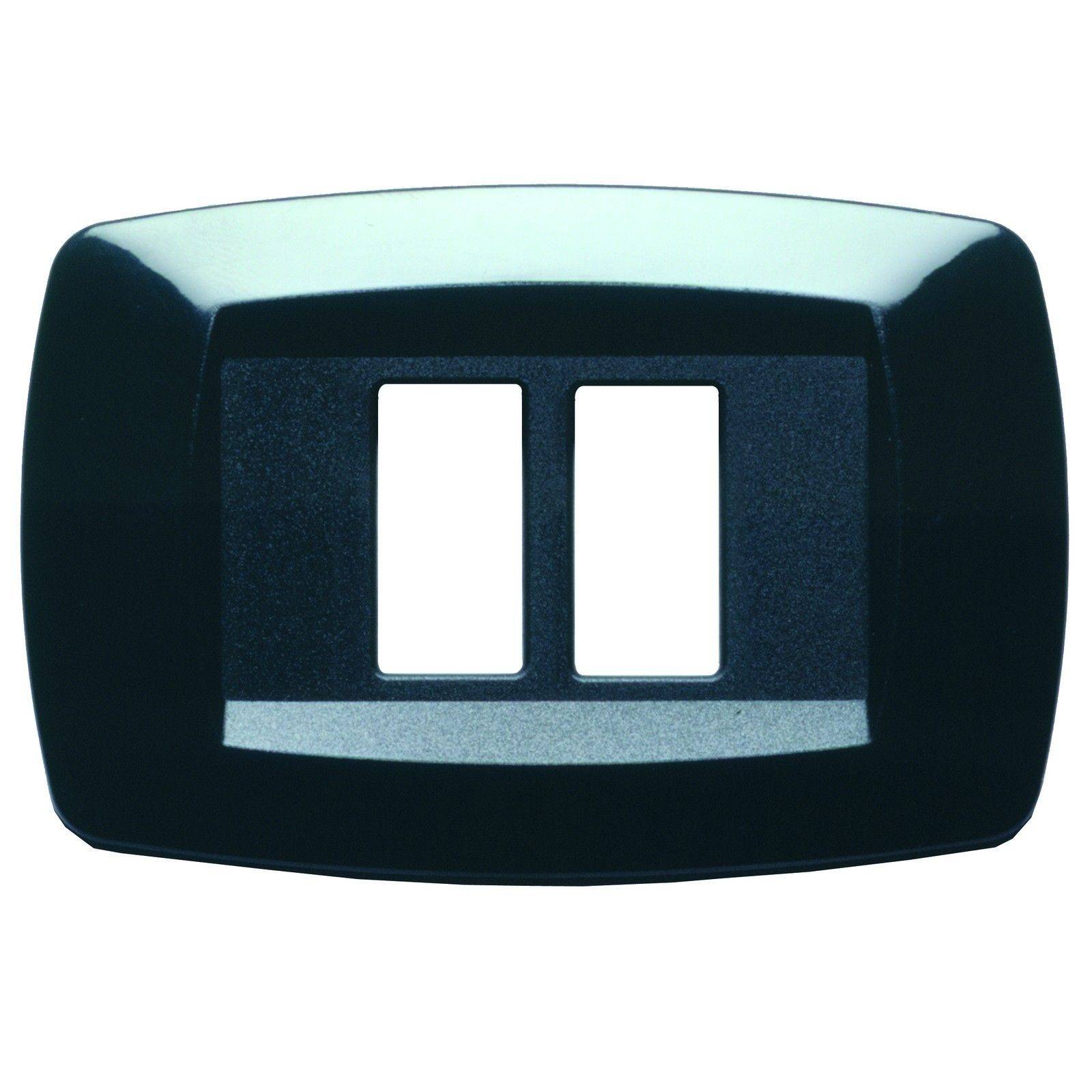 MASTER - PLACCA MODI' 2 POSTI RAVV.NERO