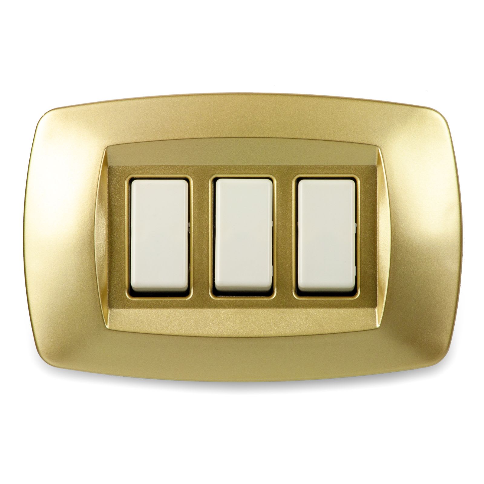 MASTER - PLACCA MODI' 3P. OTTONE OPACO