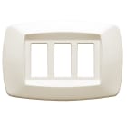 MASTER - PLACCA MODI' 3 POSTI AVORIO