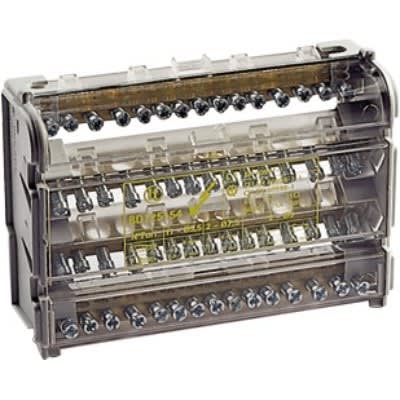 MASTER - MORSETTIERA TETRAPOLARE 125A 4X15FORI