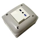 MASTER - MIXBOX IP40 2M. DEVIATORE + PRESA BIVAL.