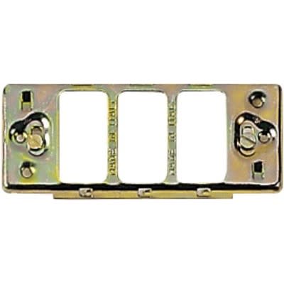 MASTER - SUPPORTO IN FERRO ZINCATO 3 FORI 00360