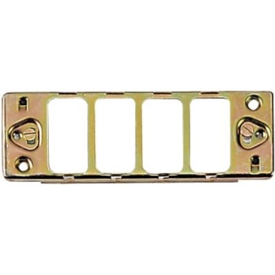 MASTER - SUPPORTO IN FERRO ZINCATO 4 FORI 00362