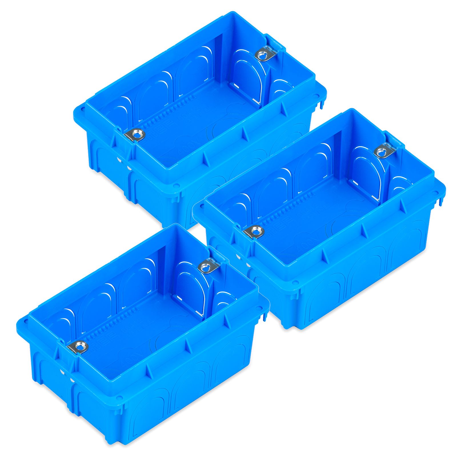 MASTER - SCATOLA INCASSO 3POSTI IN CONF. DA PZ.3 00412-3