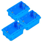 MASTER - SCATOLA INCASSO 3POSTI IN CONF. DA PZ.3 00412-3