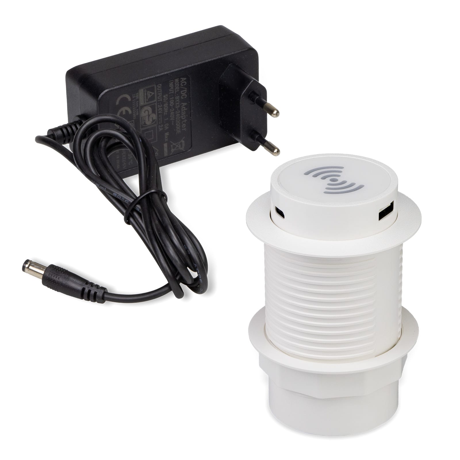 MASTER - ALIMENTAT. POP-UP 2 USB-A 1 USB-C BIANCO 00459-B