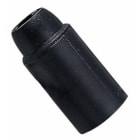 MASTER - PORTALAMPADA E14 LISCIO NERO