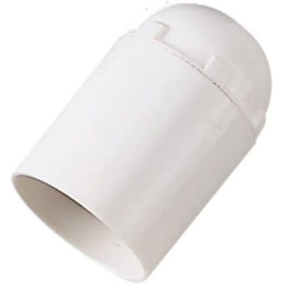 MASTER - PORTALAMPADA E27 LISCIO BIANCO 00504