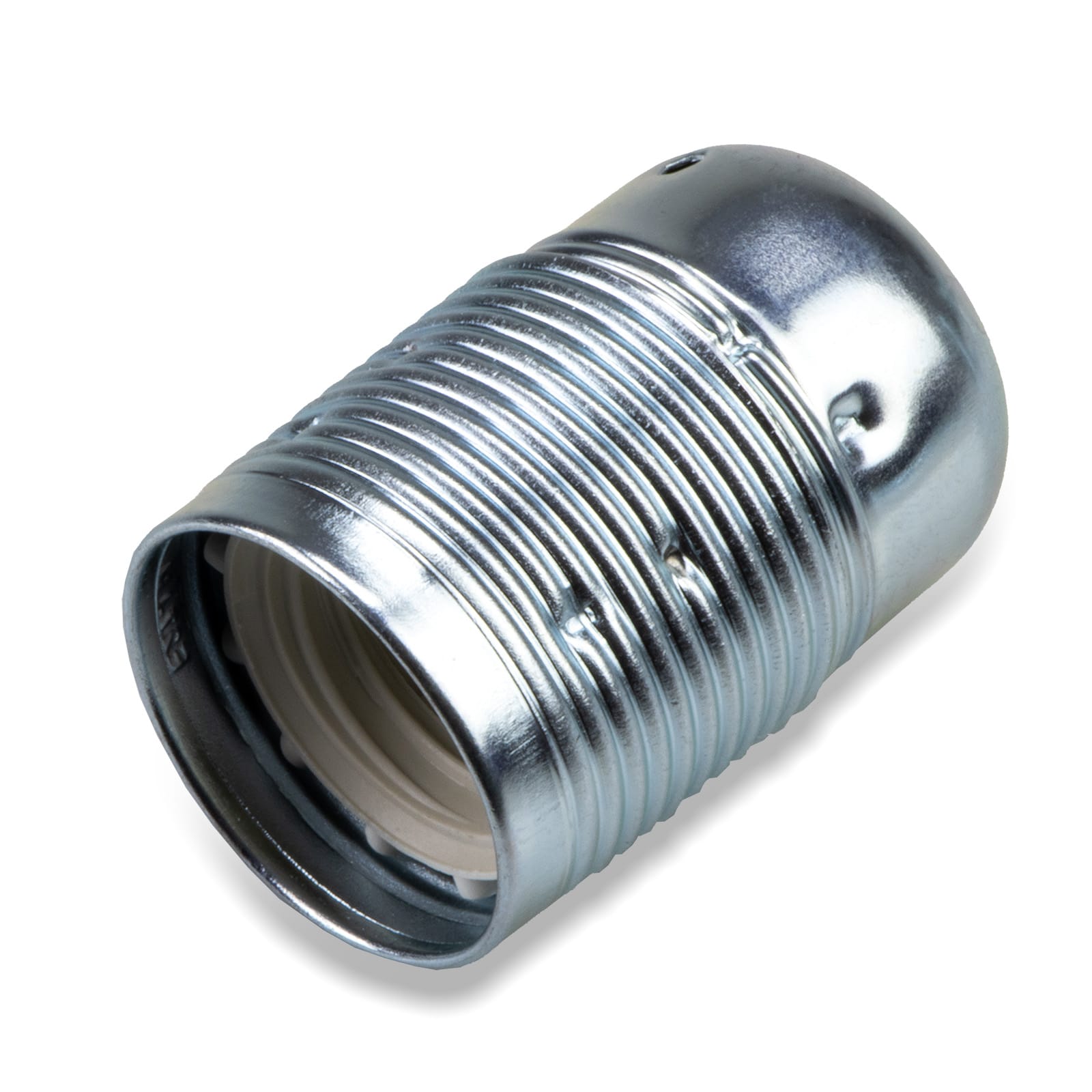 MASTER - PORTALAMP.E27 METALLO ZINCATO FILETTATO 00546-B