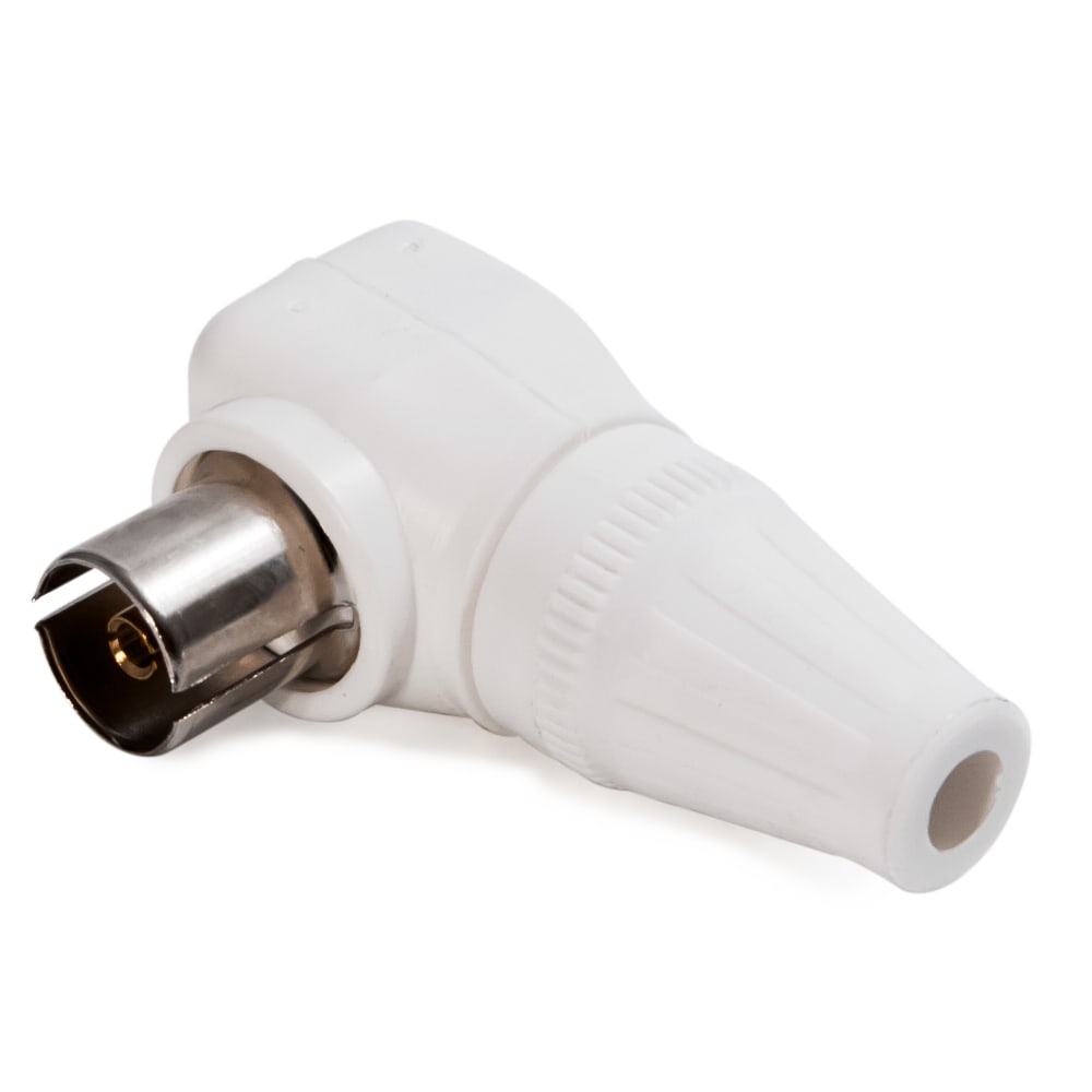 MASTER - PRESA COAX SQUADRA 75OHM 9.5MM GHIERA 00596-F