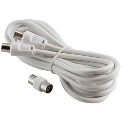 MASTER - PROL.TV MT.2 CA. M-M BIANCO + ADATT.F-F 00661B