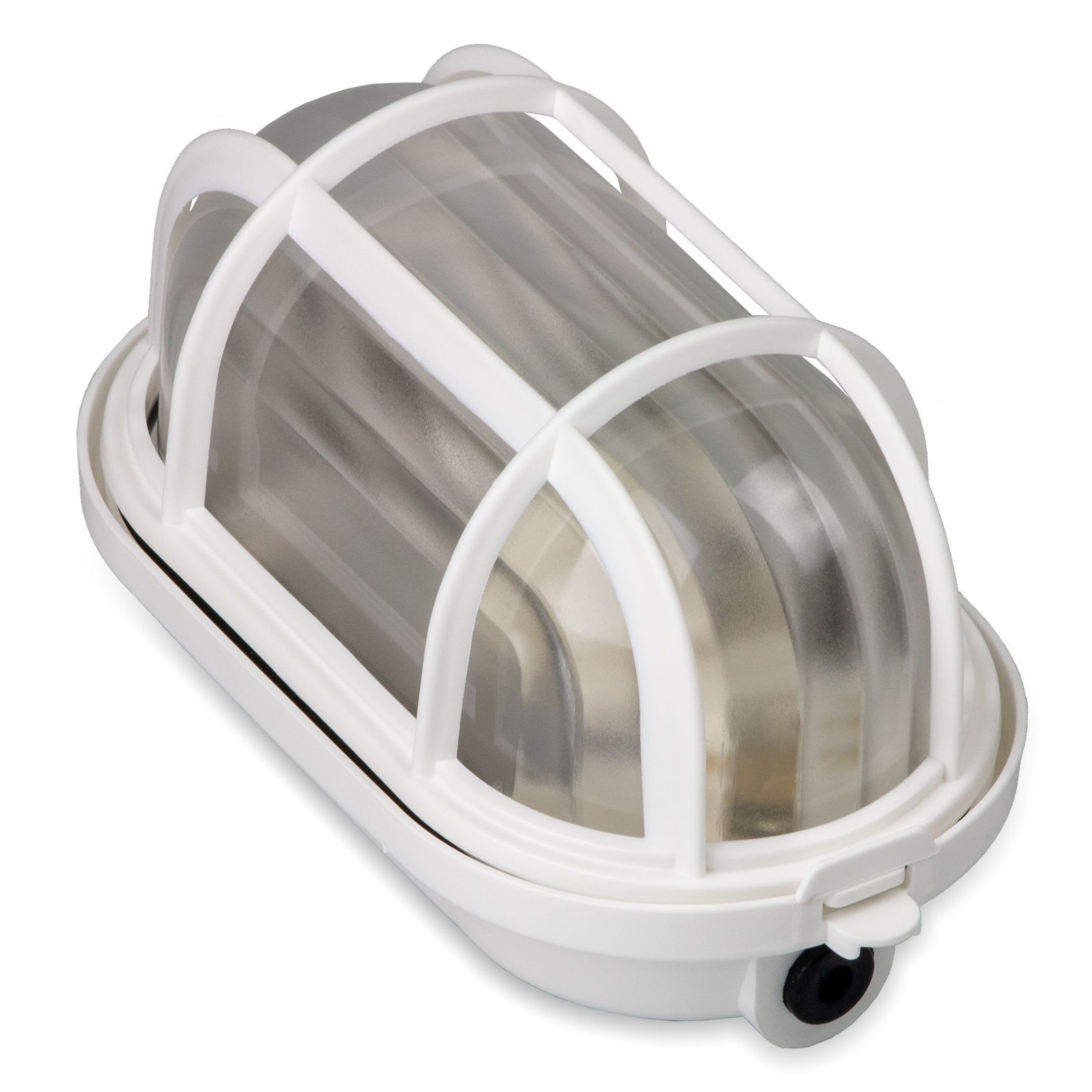 MASTER - PLAF.CON GABBIA TECNOPOL. 40W BIANCA 01600B