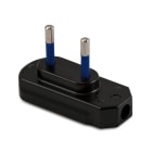 MASTER - SPINA PIATTA 2 POLI 10A NERA 05430