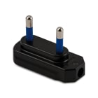 MASTER - SPINA PIATTA 2 POLI 16A NERA 05440