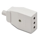 MASTER - PRESA 10A 2P+T+GOMMINO BIANCA 05511G