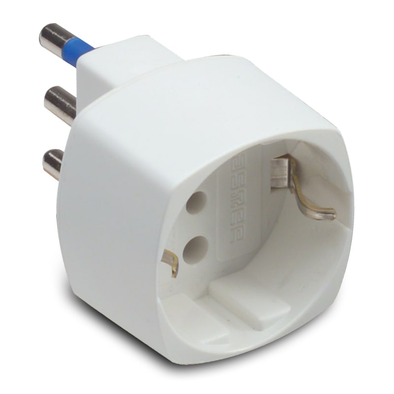 MASTER - ADATT.SCHUKO 16A 2P+T BIANCO C.SICUREZZA 05821