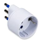 MASTER - ADATT.SCHUKO 16A 2P+T BIANCO C.SICUREZZA