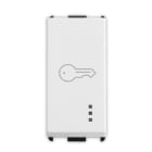 MASTER - PIXIA PULSANTE APRIPORTA 10A NO WHITE 11070