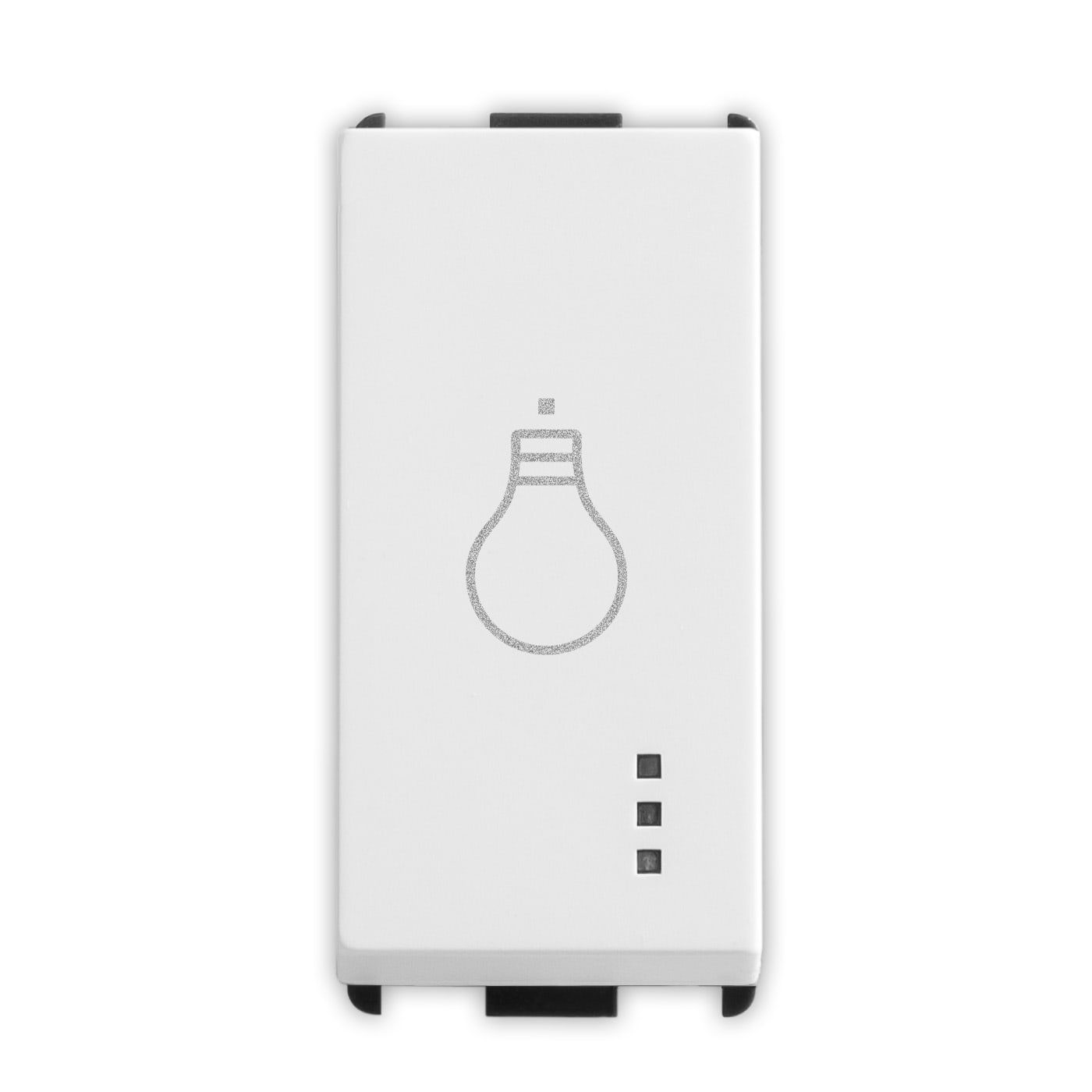 MASTER - PIXIA PULSANTE LUCE 10A NO WHITE 11071