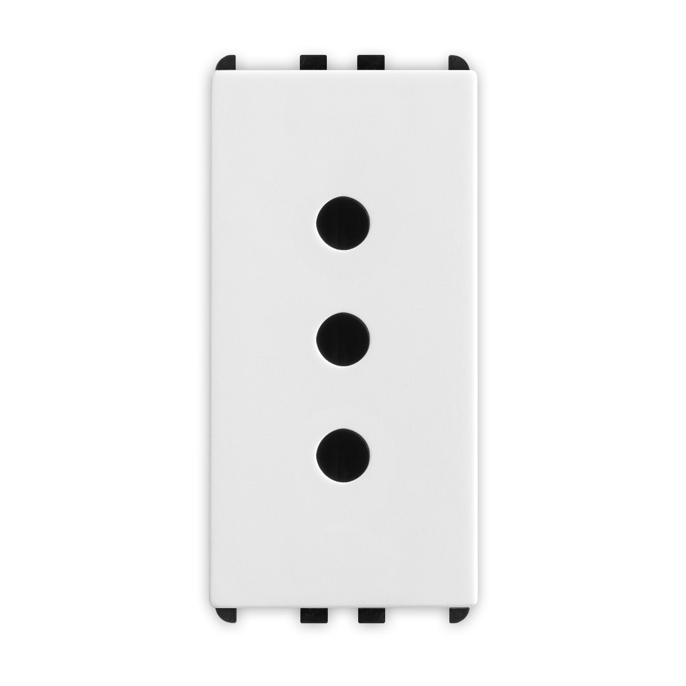 MASTER - PIXIA PRESA 2P+T 10A P11 WHITE 11162