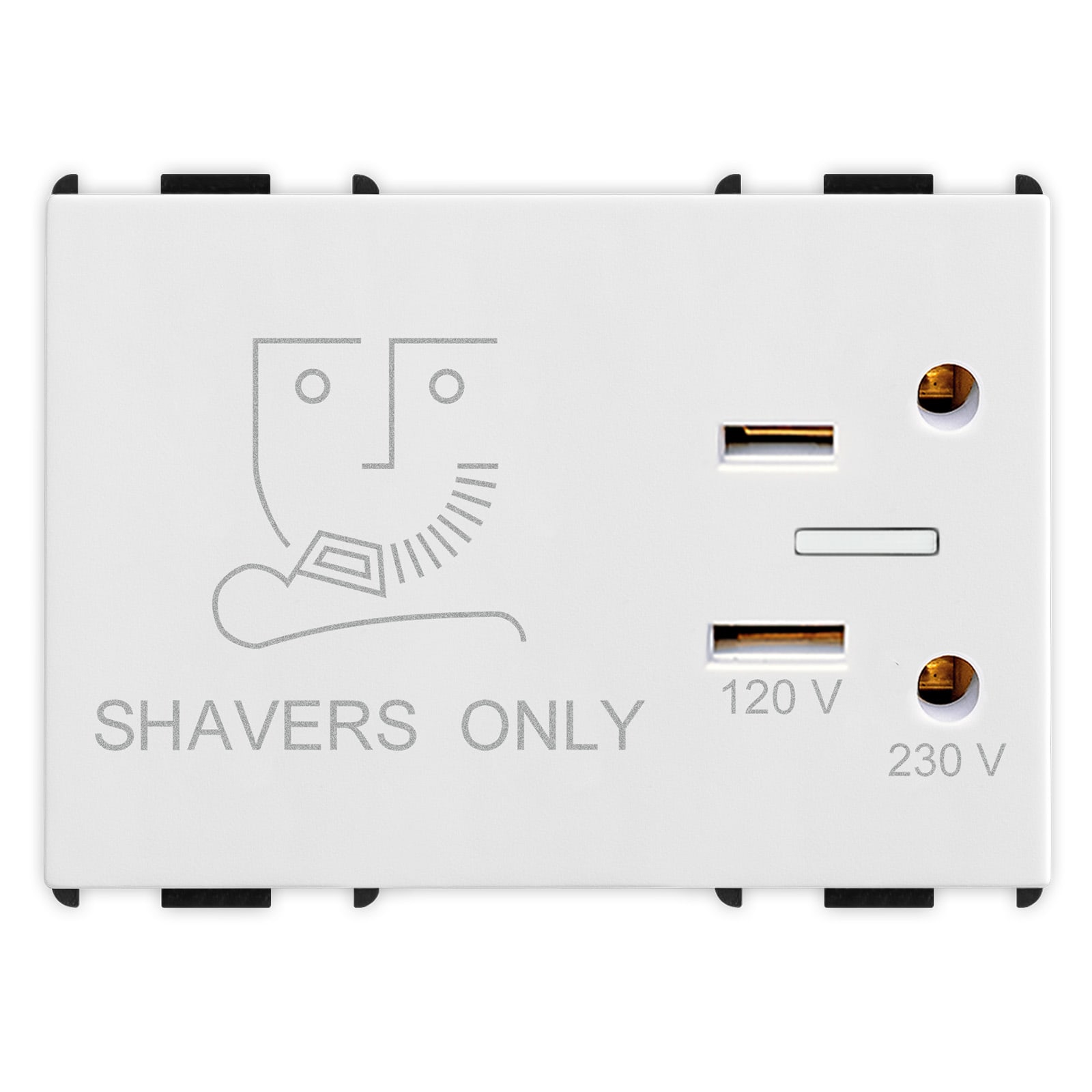 MASTER - PIXIAPR.RASOIO TRASF.ISOLAM 230V/115 WHI 11190