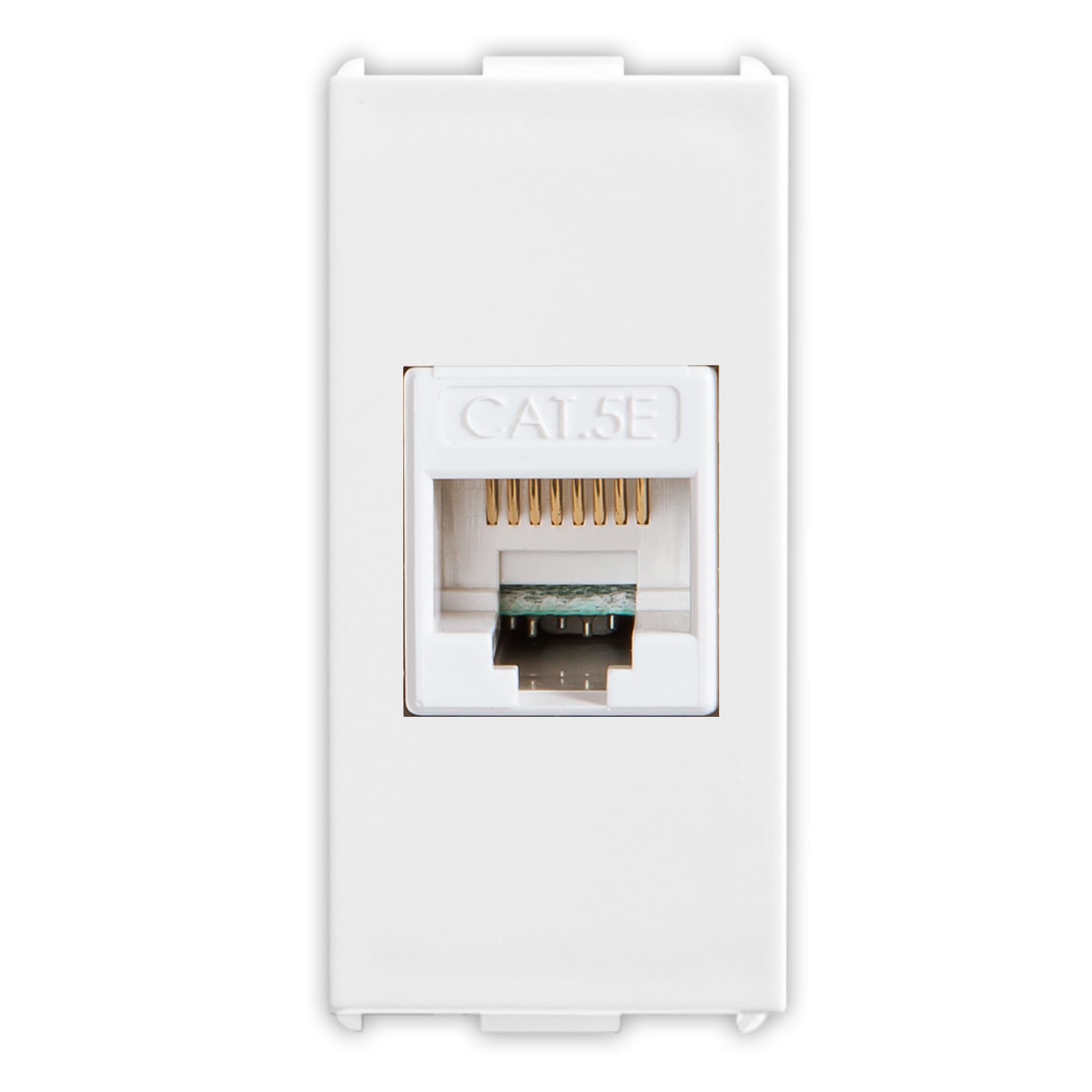 MASTER - PIXIA PRESA RJ45 CAT.5E NON SCHER. WHITE