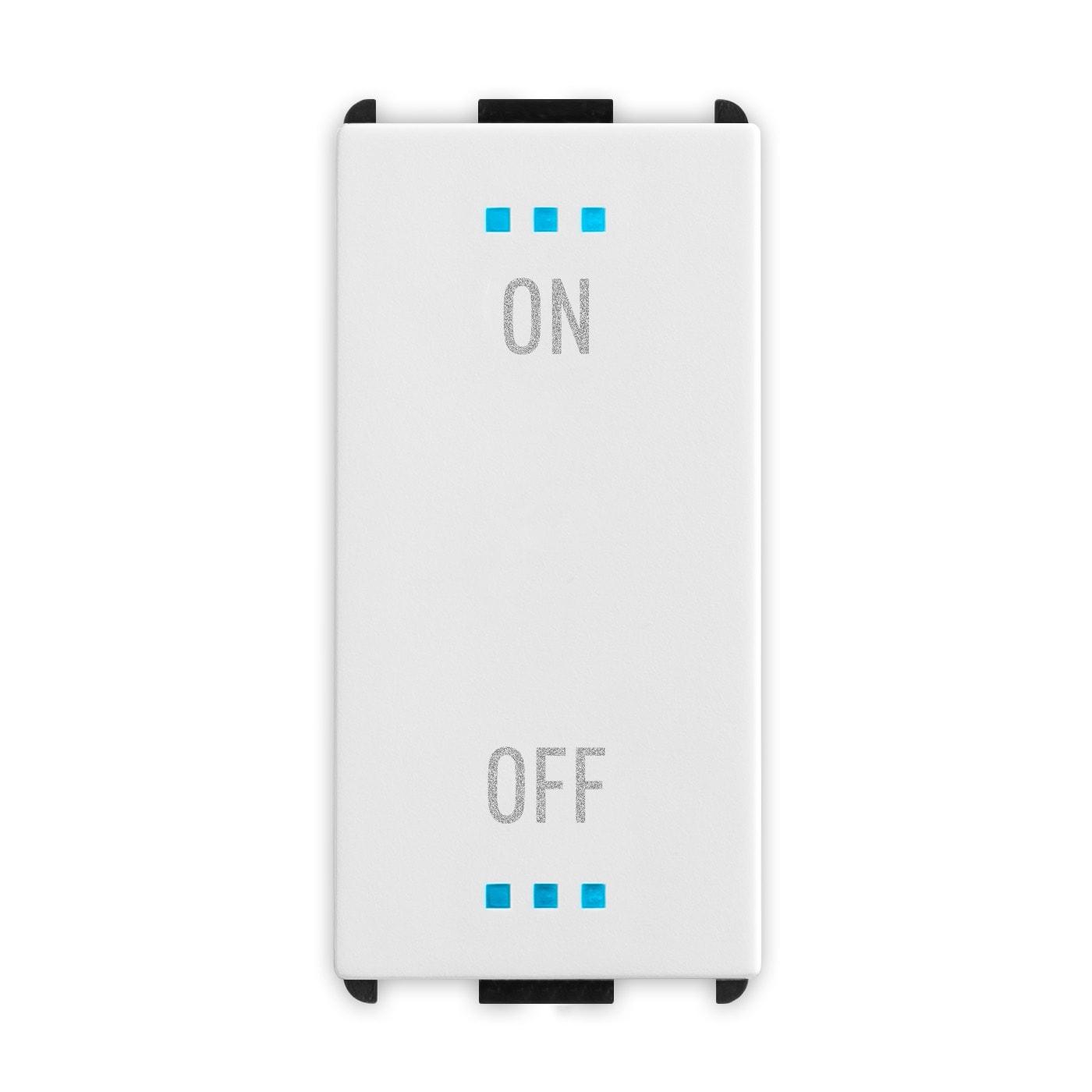 MASTER - PULSANTE PER ZOE 10MA LED ON/OFF WHITE 11715