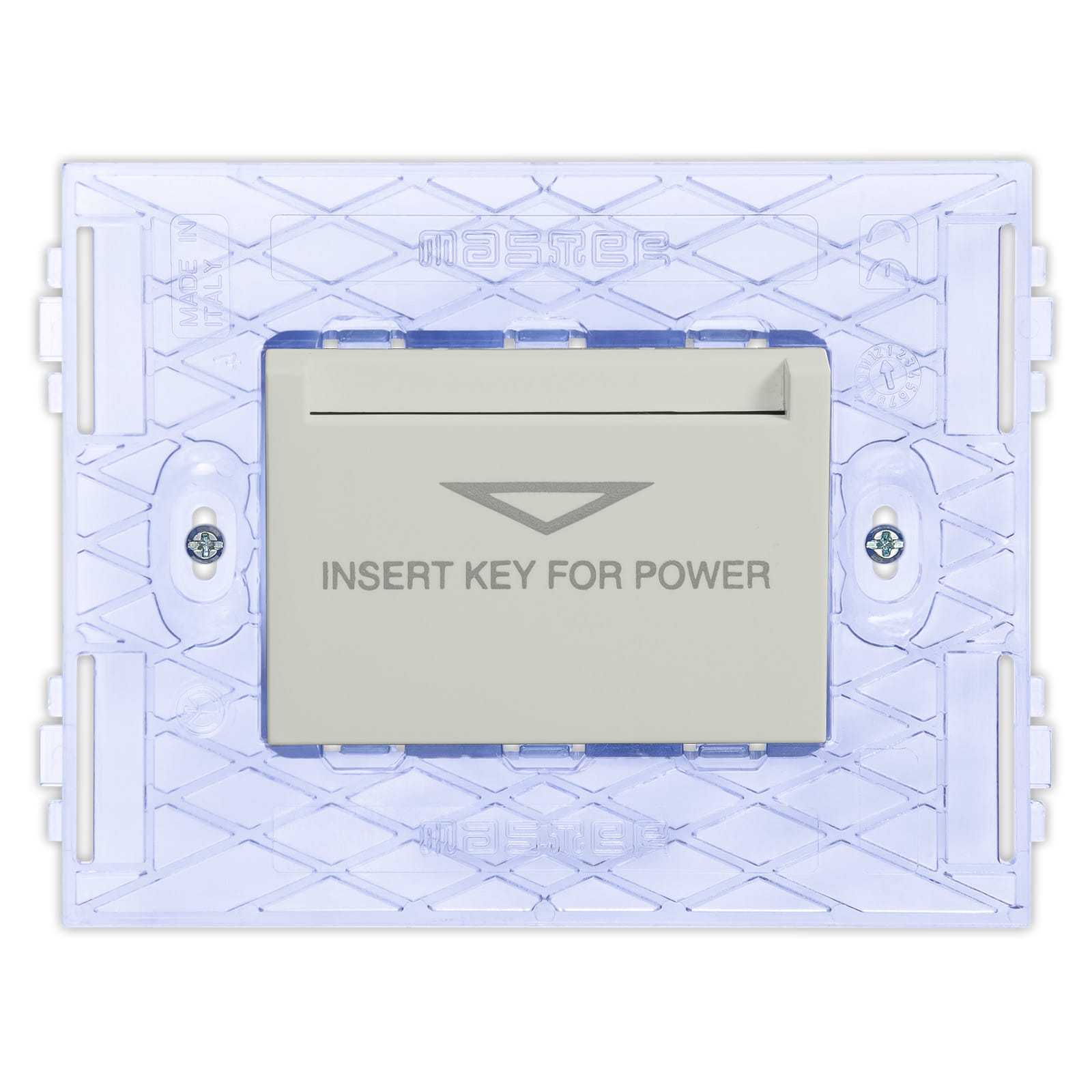 MASTER - PIXIA INTERRUTTORE BADGE 3MOD. C/SUPP