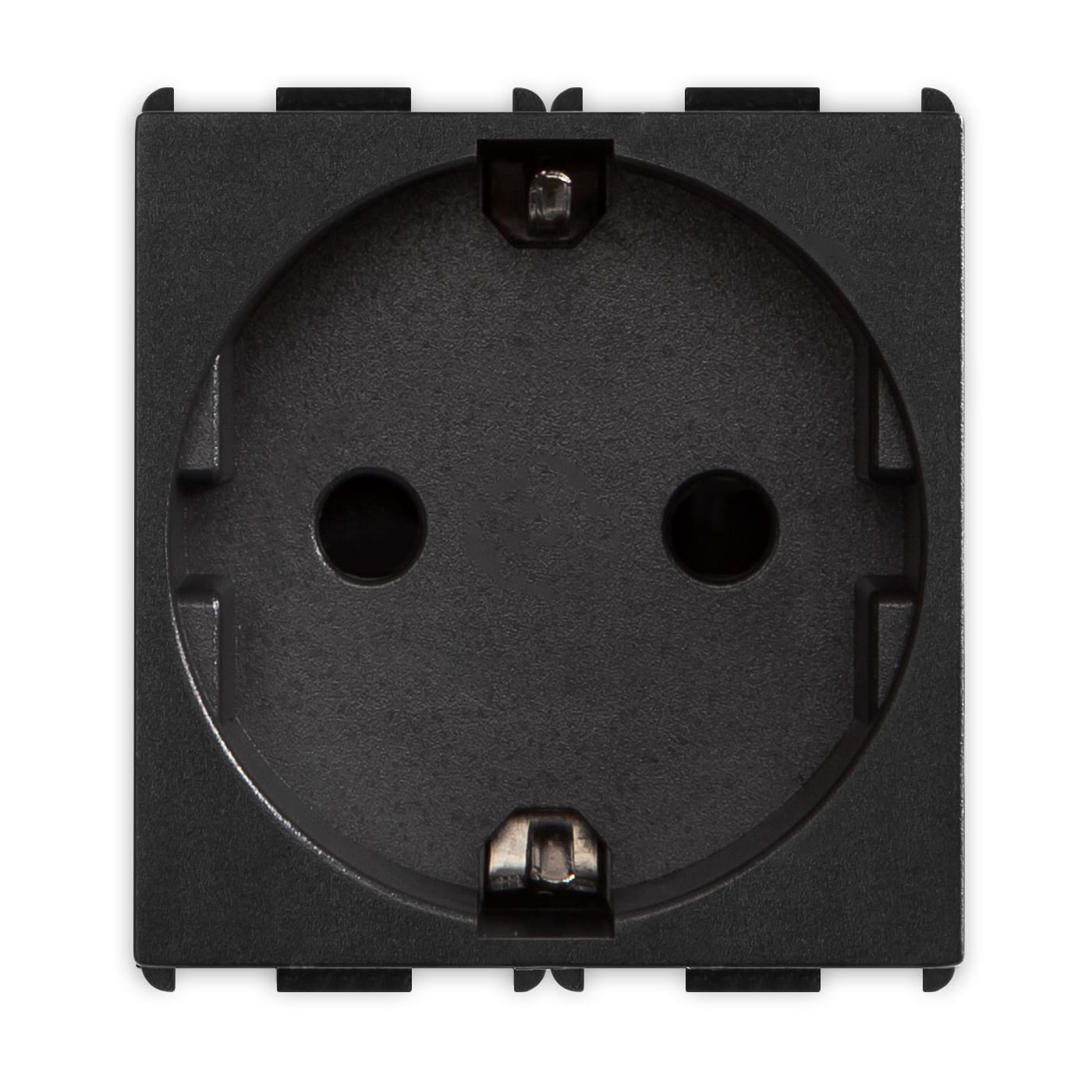 MASTER - NO PROD. PR SCHUKO 16A 2P+T (LAT.) BLACK