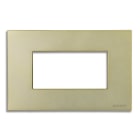 MASTER - PIXIA PLACCA 4 POSTI YELLOW BRASS